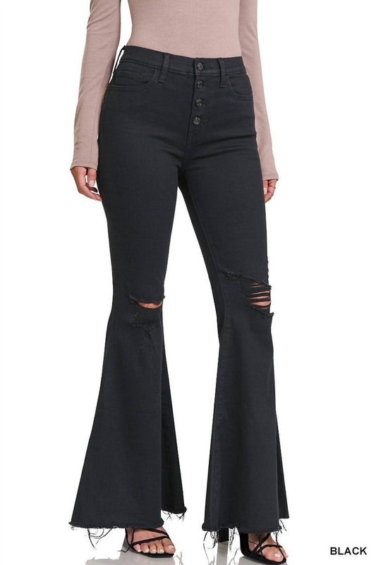 Zenana - Bottom Flare Jeans