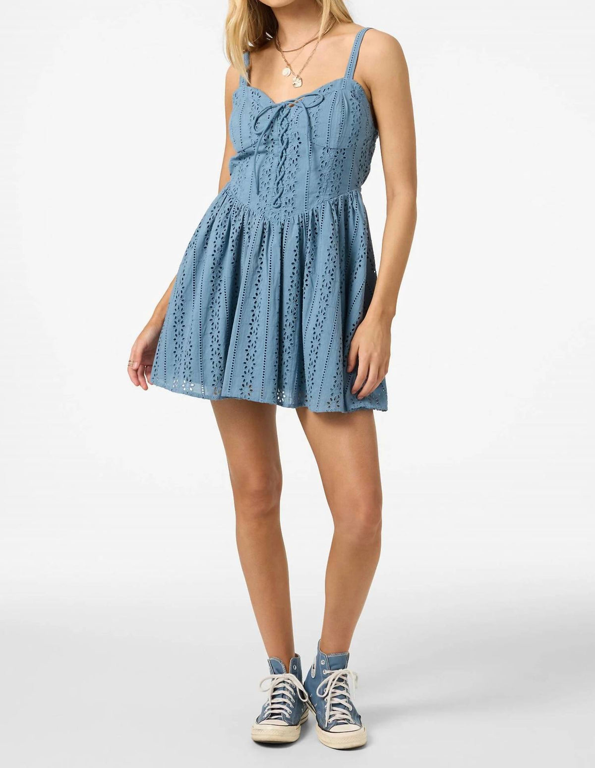 O'Neill - Camden Eyelet Mini Dress