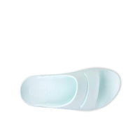 OOFOS Unisex Ooahh Slide in ice - flats - alternate view