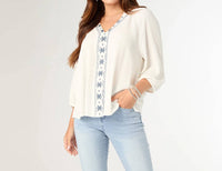 Coco + Carmen - Abi V-Neck Top