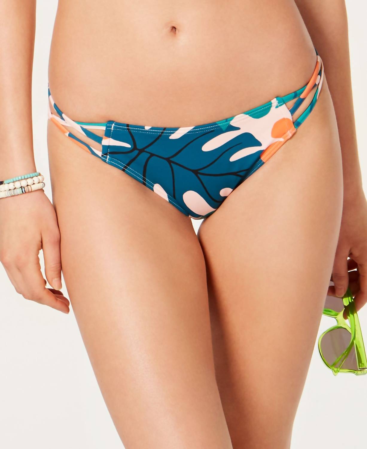 Sundazed - Women's Printed Strappy Bikini Bottoms