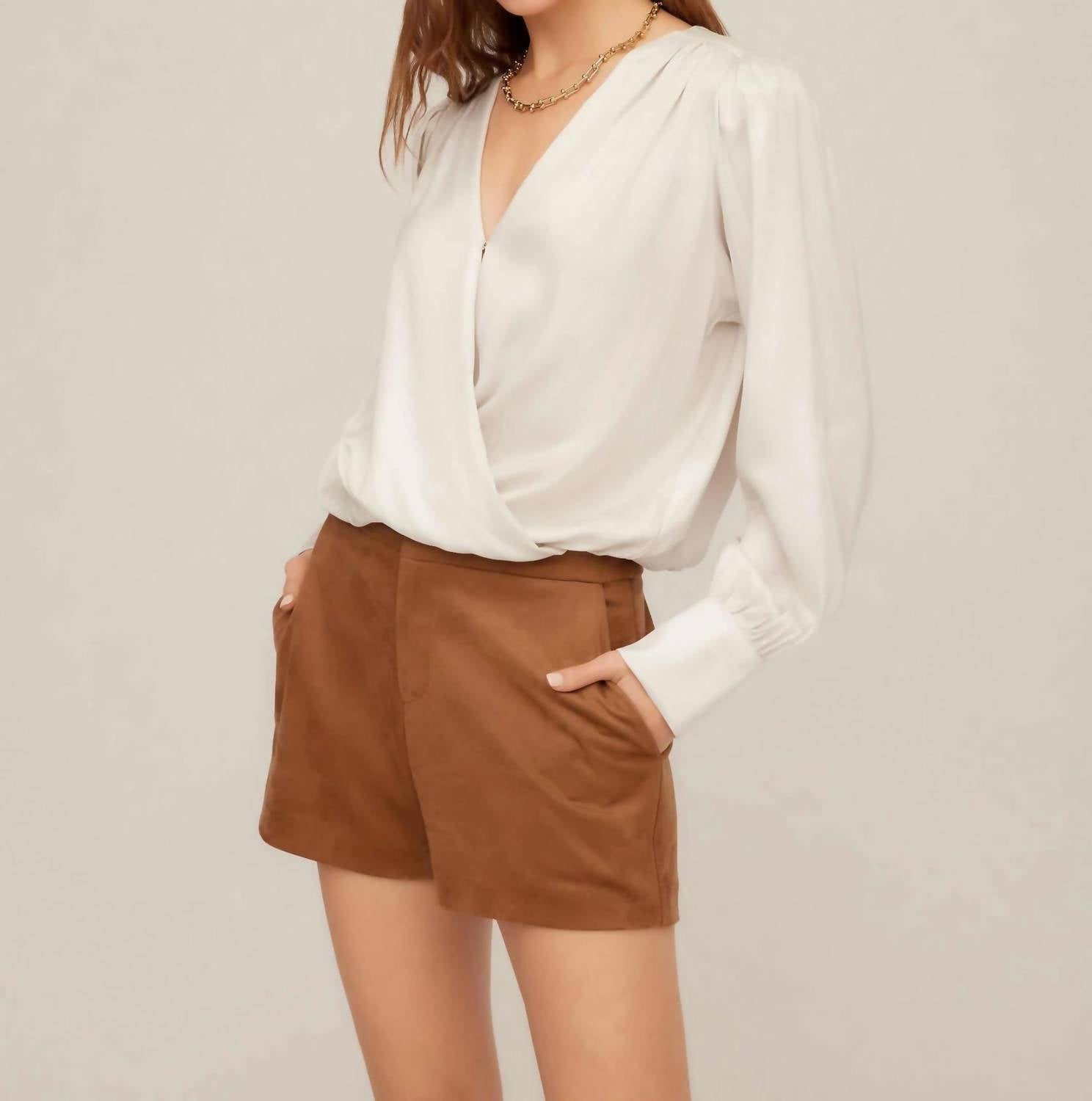 Fifteen Twenty - Ines Drape Front Top