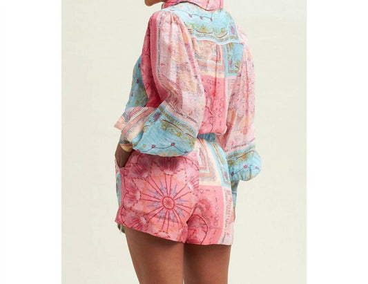 Luxxel - Luxe Patchwork Shorts Set