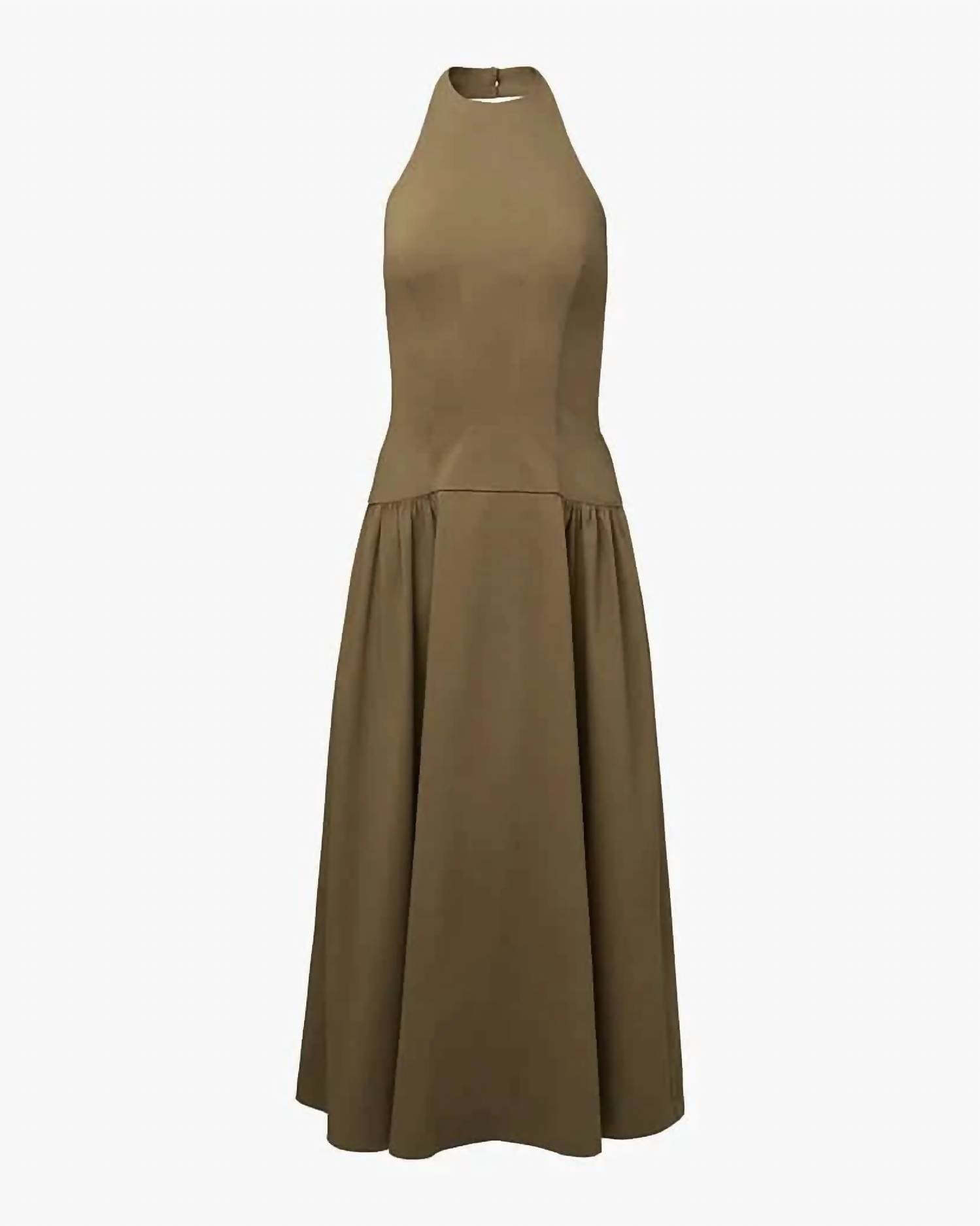 We Wore What - Halter Corset Midi Dress