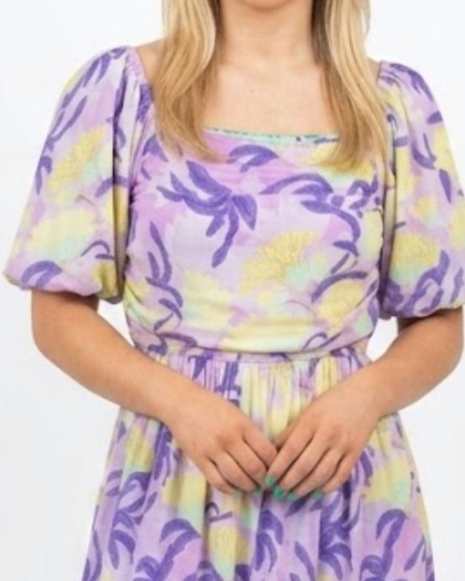Yellow Lovebirds - Eloise Maxi Dress