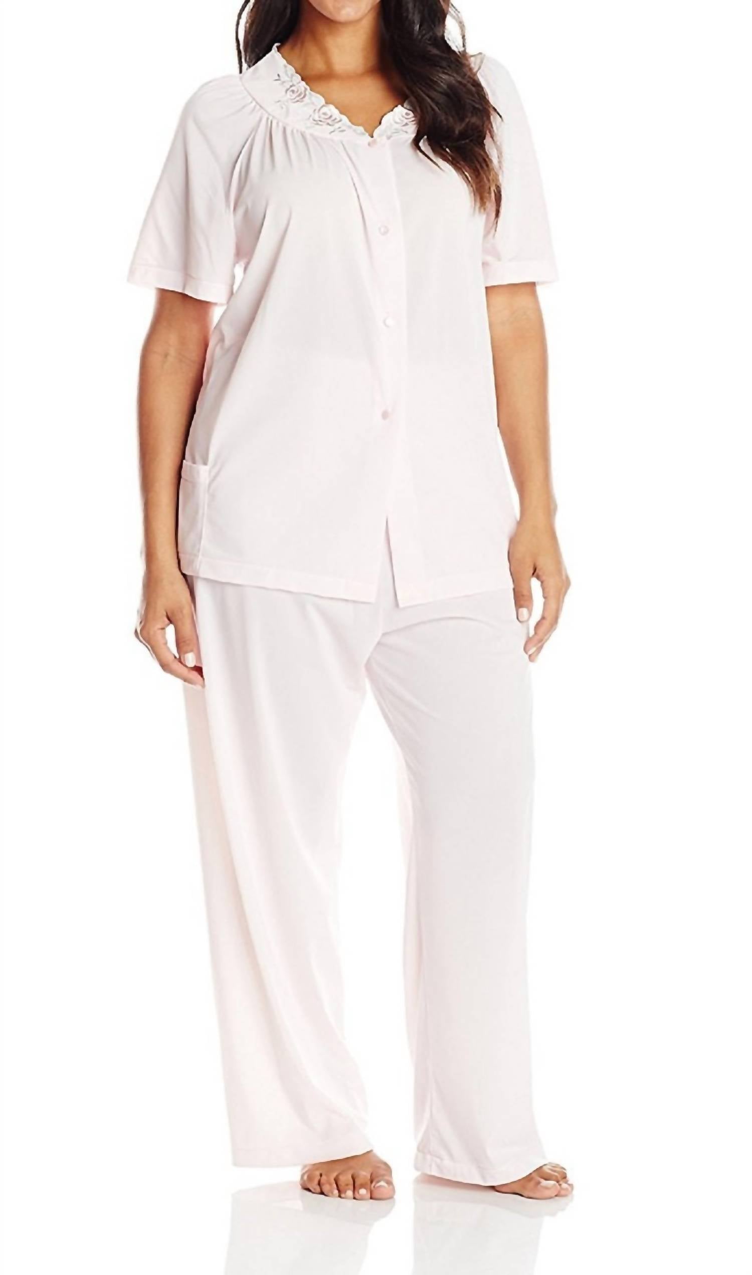 Shadowline Lingerie - Petals Short Sleeve Pajama