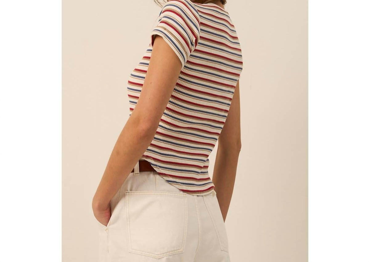 The Greii - Last Chance - Striped Knit Top