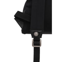 Balmain - Women's B-back Nylon White Logo Backpack