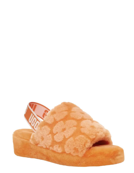 Women's Fluff Yeah Poppy Slides