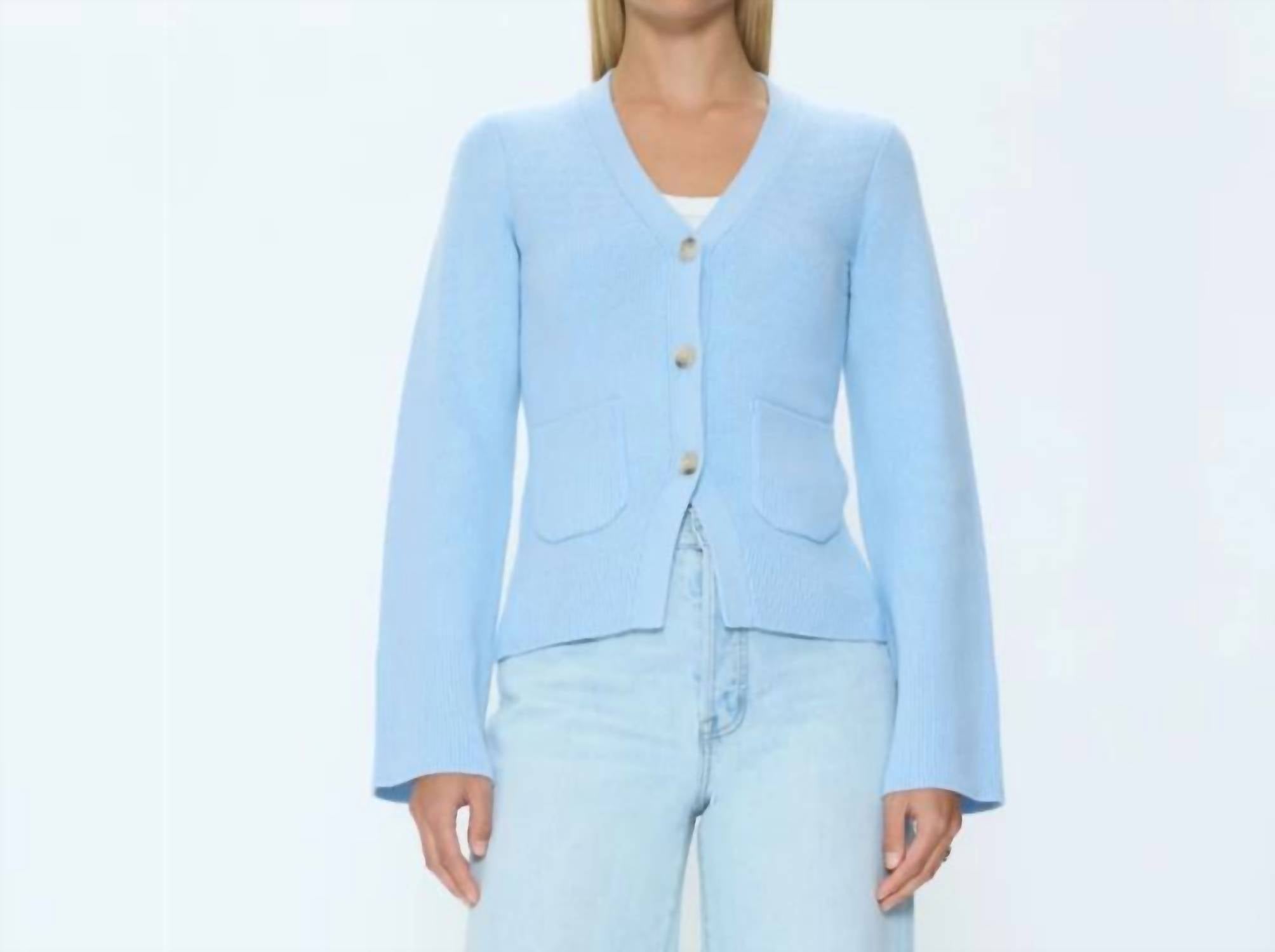 PISTOLA Aeron Cardigan in windsurfer - women's cardigan