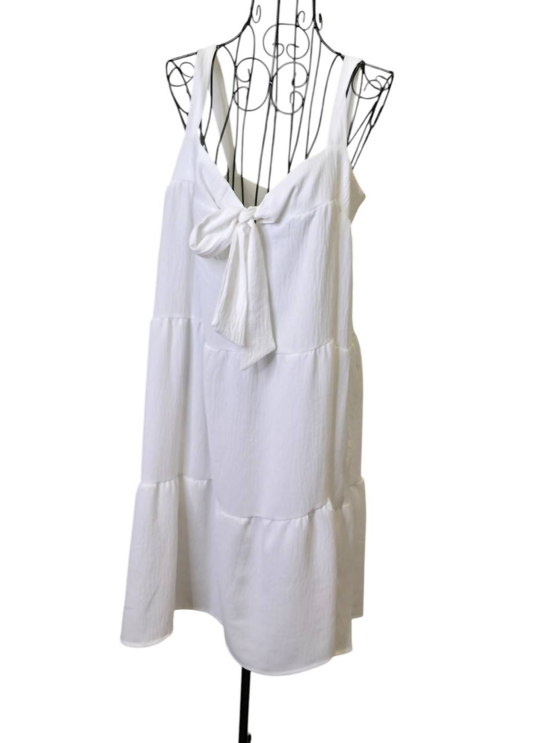 Carole'S Collections - Women's Tie Front Midi Dress
