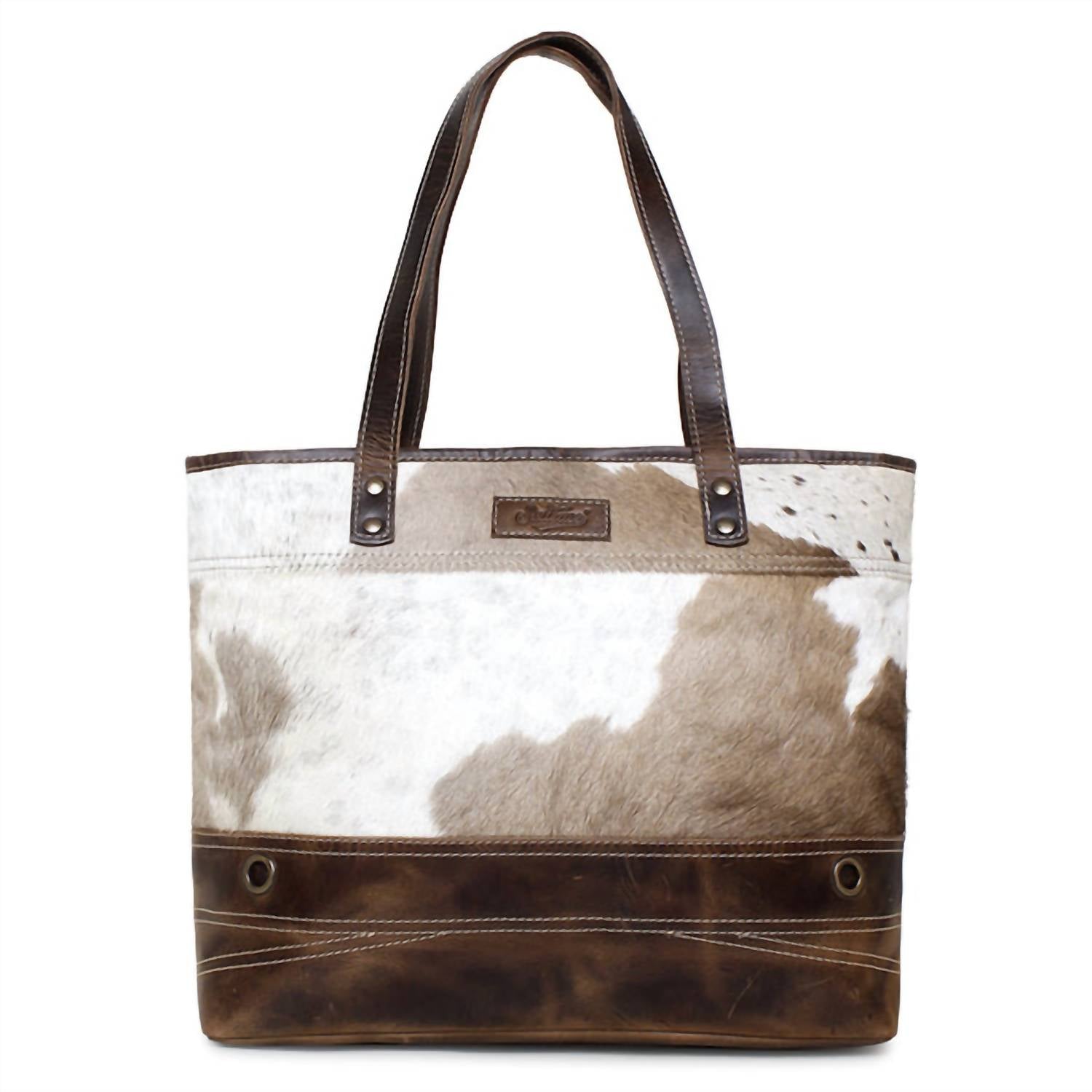 Sixtease Bags Women's Hide Tote Bag in brown - women's bag
