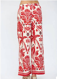 Fate - Geometric Flowy Wide Leg Pants