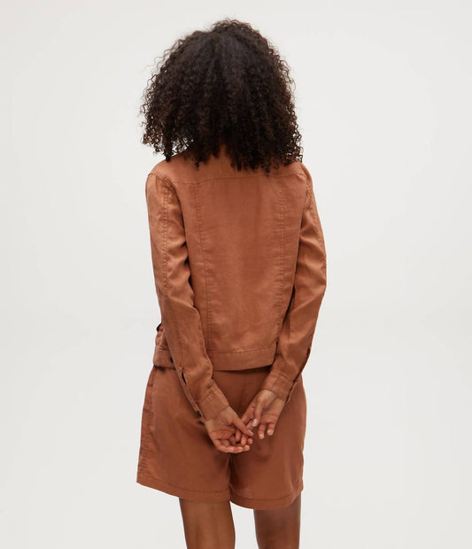 Michael Stars - Jean Linen Long Sleeve Jacket