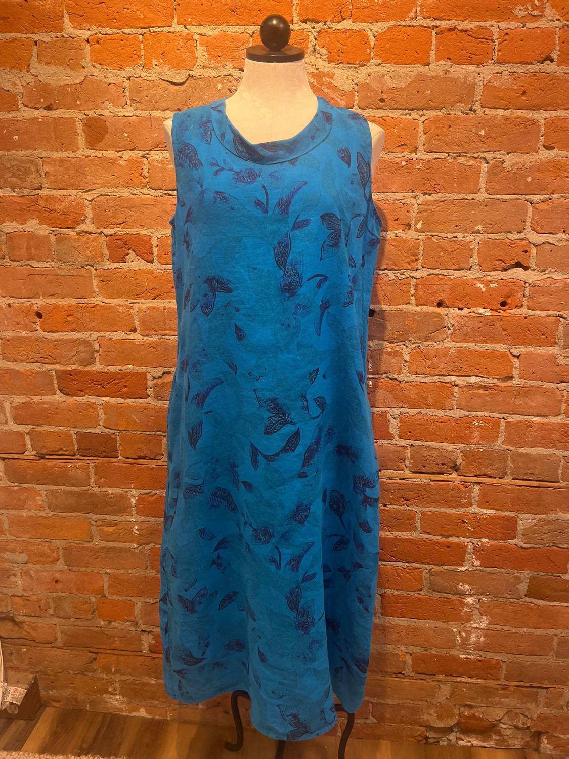 Color Me Cotton - Women's Midi Sleeveless Dress