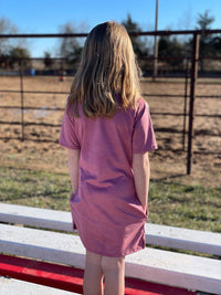 Lucky & Blessed - Girl's Suede Mini Dress