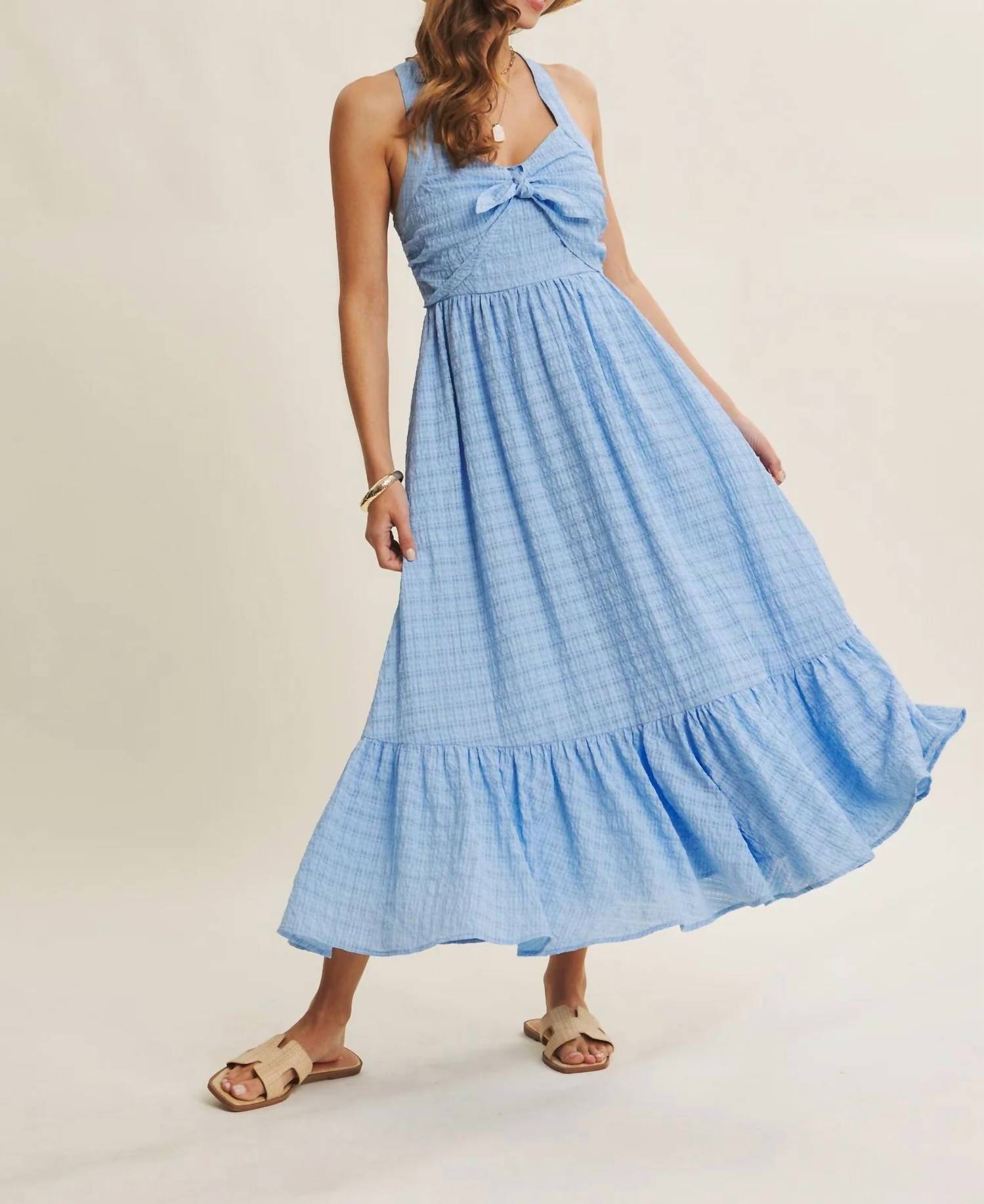 In February - Skyline Breeze Maxi Dress