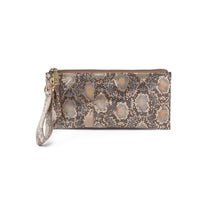 HOBO Women's Vida-wristlet Wallet in snake - women's bag