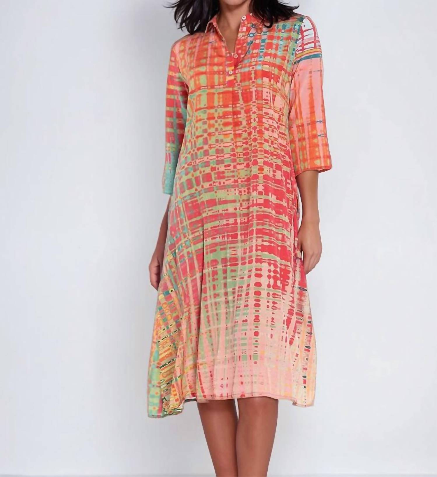 Unbreak.It - Mary Watercolor Shirtdress