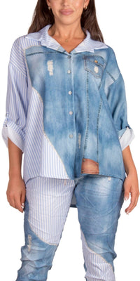 Gigi Moda - Britta Button-down Top