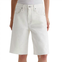 AG Jeans Women's Hattie Short in ivory mist - women's shorts