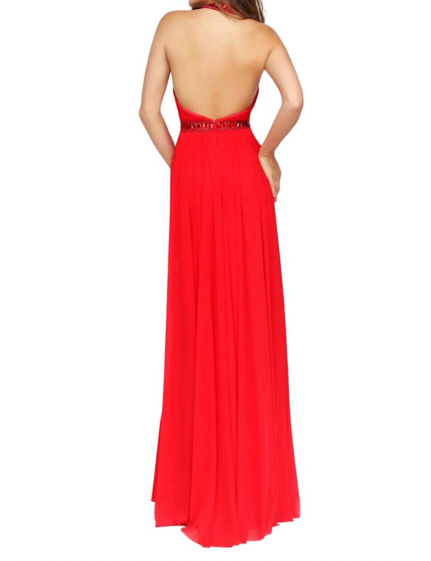 Sherri Hill - Halter Prom Dress