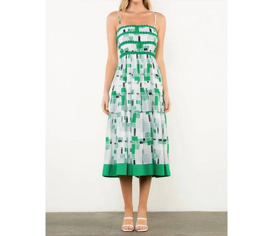 Thml - Geometric Embroidered Dress