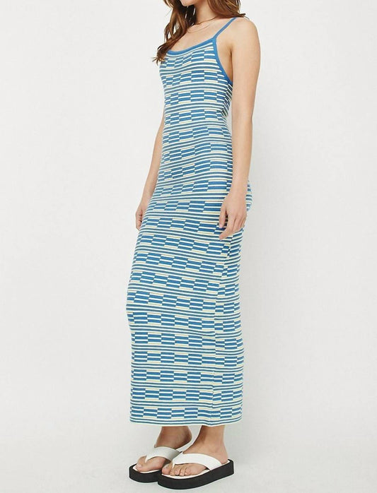 Needii - Two Tone Cami Sweater Midi Dress