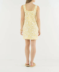 Emily Mccarthy - Olive Sleeveless Shift Mini Dress