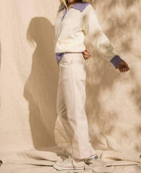 Papermoon - Jessi Colorblock Zip Sweater