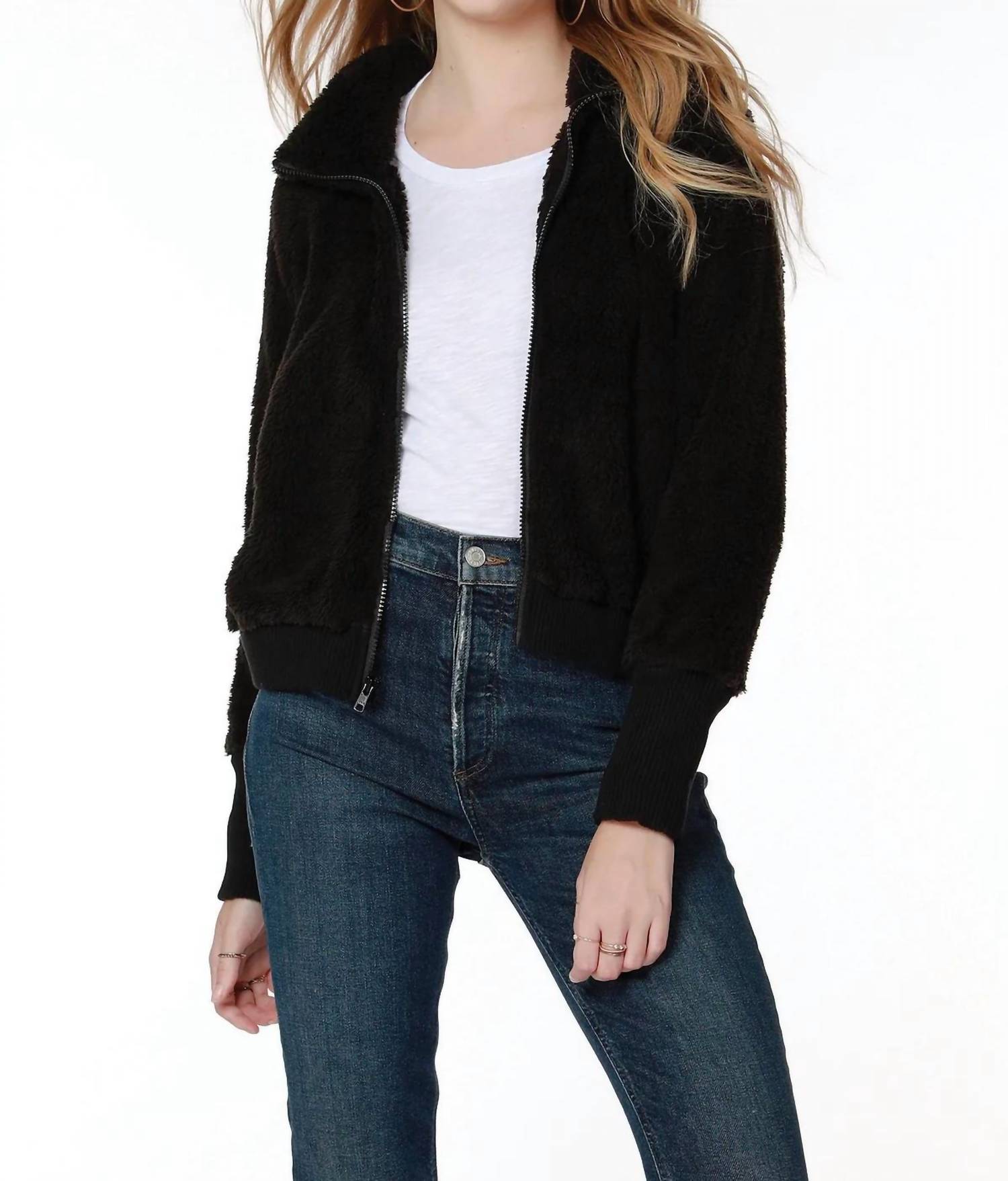 Bobi - Zip Up Raglan Jacket With Pockets