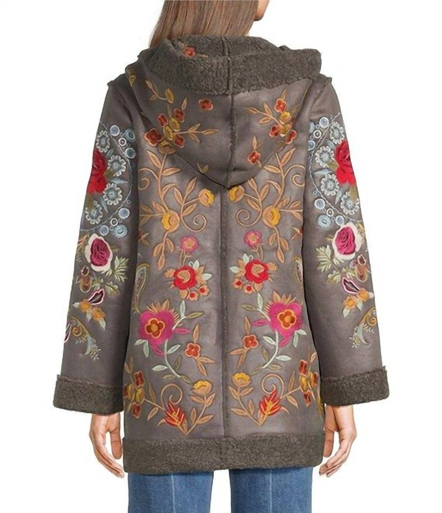 Johnny Was - SATURNA FAUX SUEDE COAT