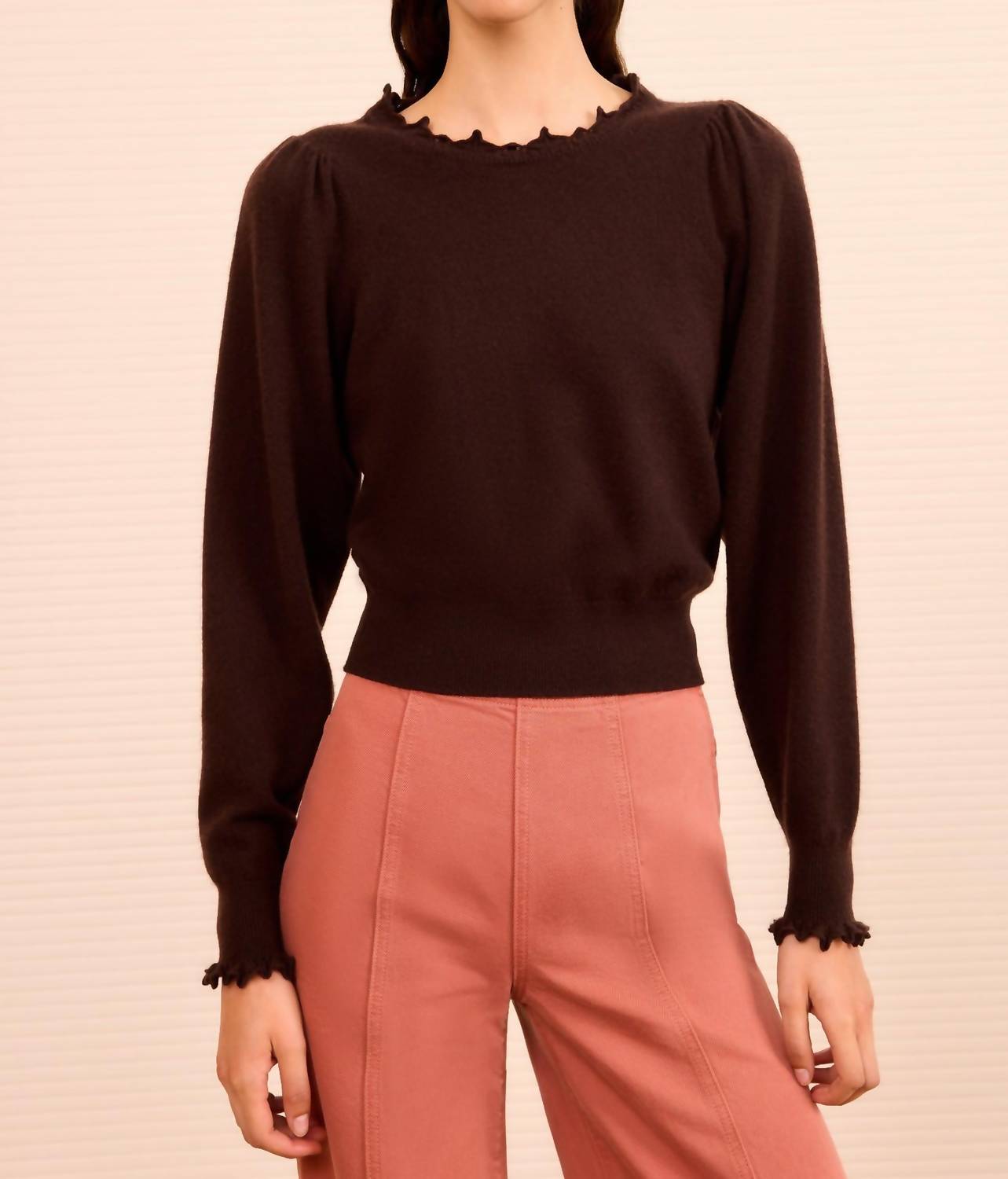 Ulla Johnson - Adette Long Sleeve Pullover Top