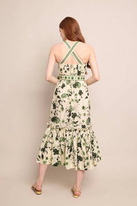 Cara Cara - Julietta Criss-cross Back Maxi Dress