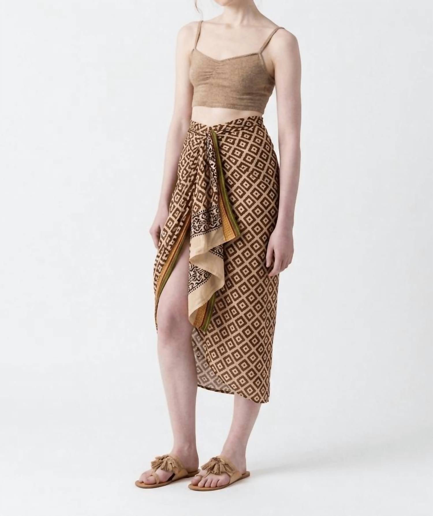 Guadalupe Design - Ashi Ii Pareo Skirt