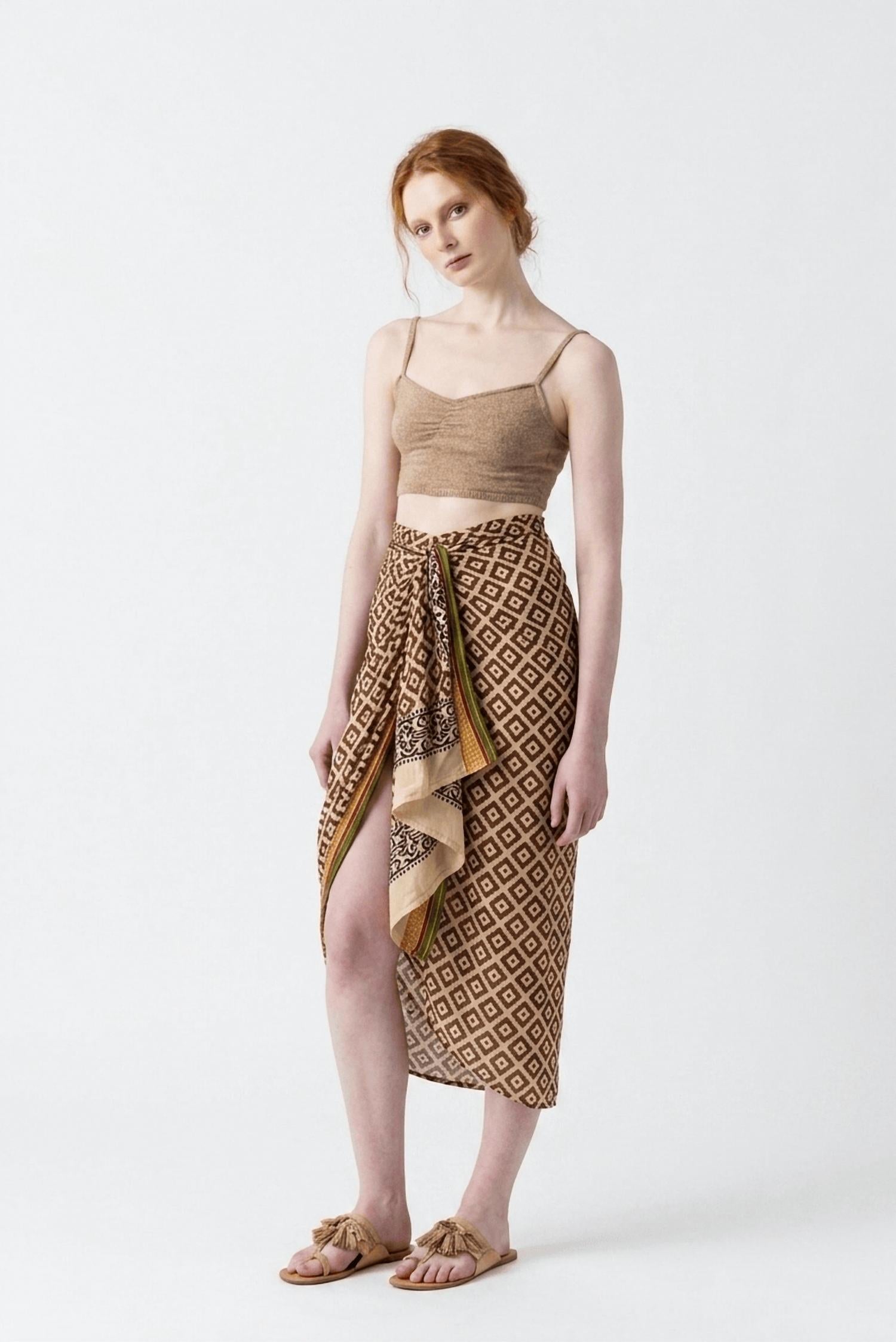 Guadalupe Design - Ashi Ii Pareo Skirt