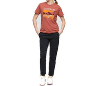 cotopaxi Reflections T-shirt in faded brick - women's t-shirt - alternate view