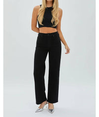 Hidden - Women's Tracey High Rise Straight Jean