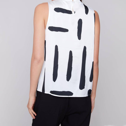Charlie B - Paint Brush Sleeveless Top