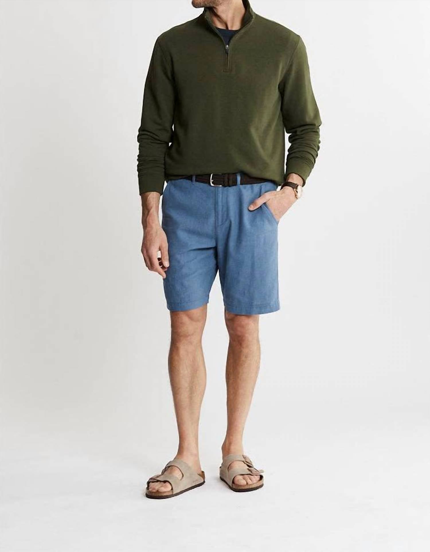 Jachs New York - Linen Blend Bleecker Shorts