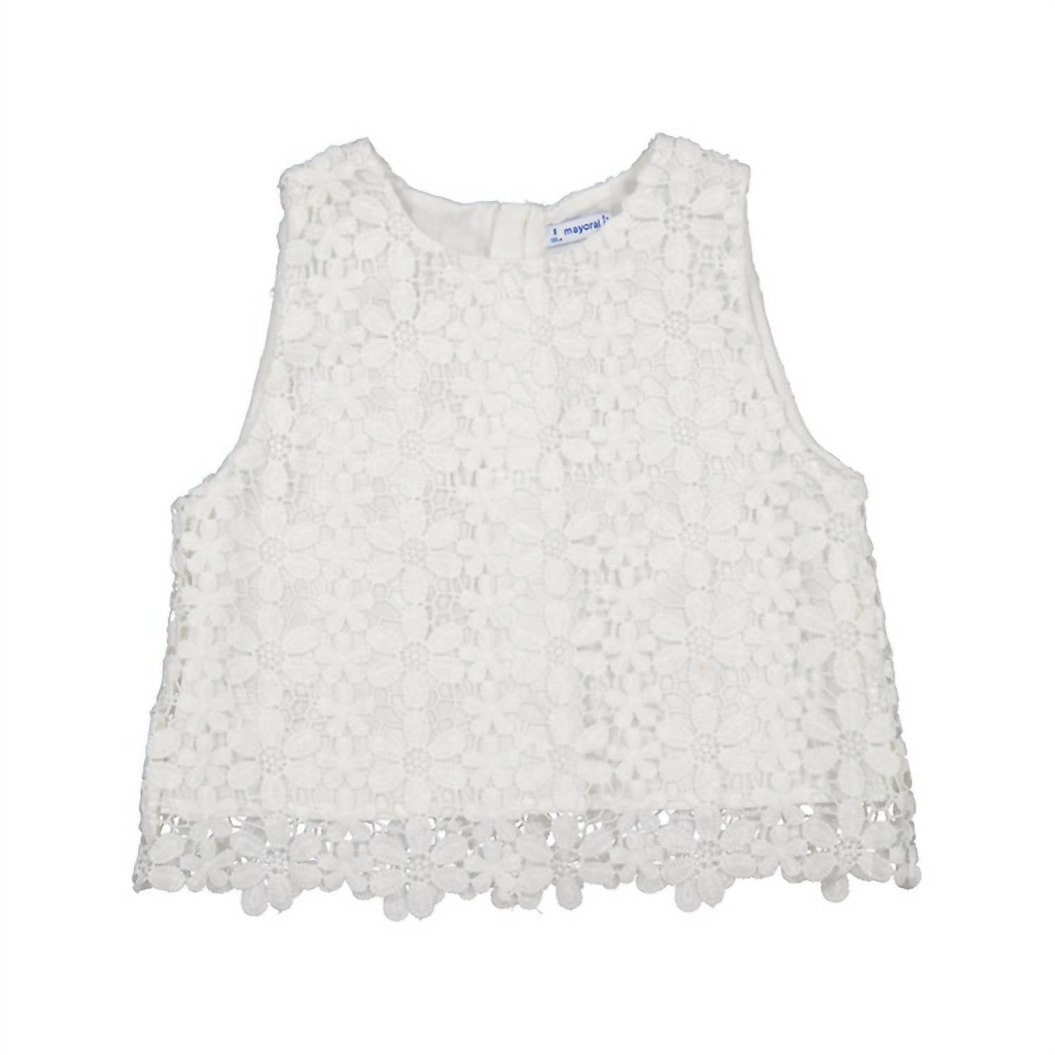 Mayoral - Floral Overlay Tank