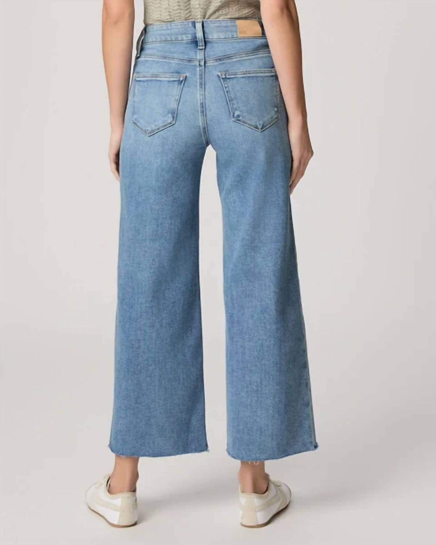 Paige - Anessa Wide Leg Jeans