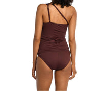 La Blanca - Island Goddess One Shoulder Keyhole Tankini Top