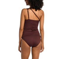 La Blanca - Island Goddess One Shoulder Keyhole Tankini Top