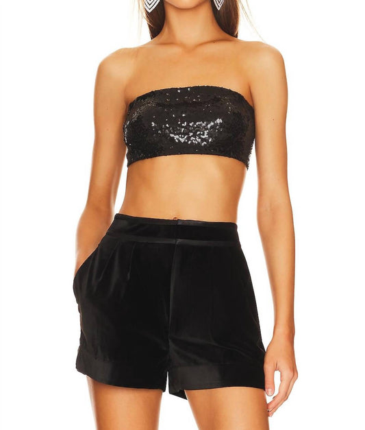 Commando - Sequin Bandeau Top