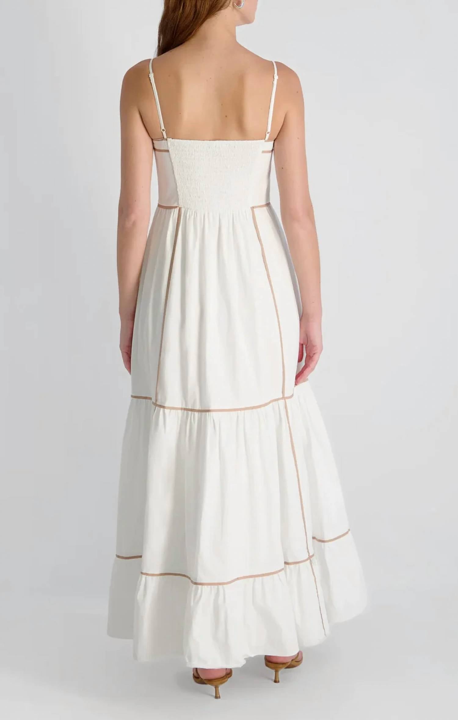 French Connection - Women's Cambria Trim Maxi Dress