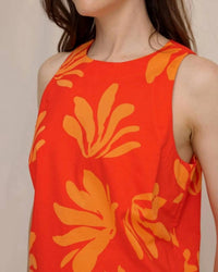 Southern Tide - Simone Leafy Luxe Printed Tank