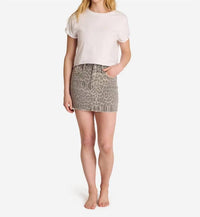 Vervet By Flying Monkey - Leopard Mini Skirt