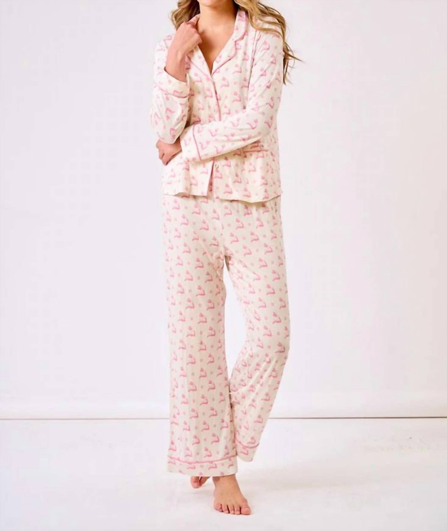 Brooks Avenue - Classic Pajama Long Set