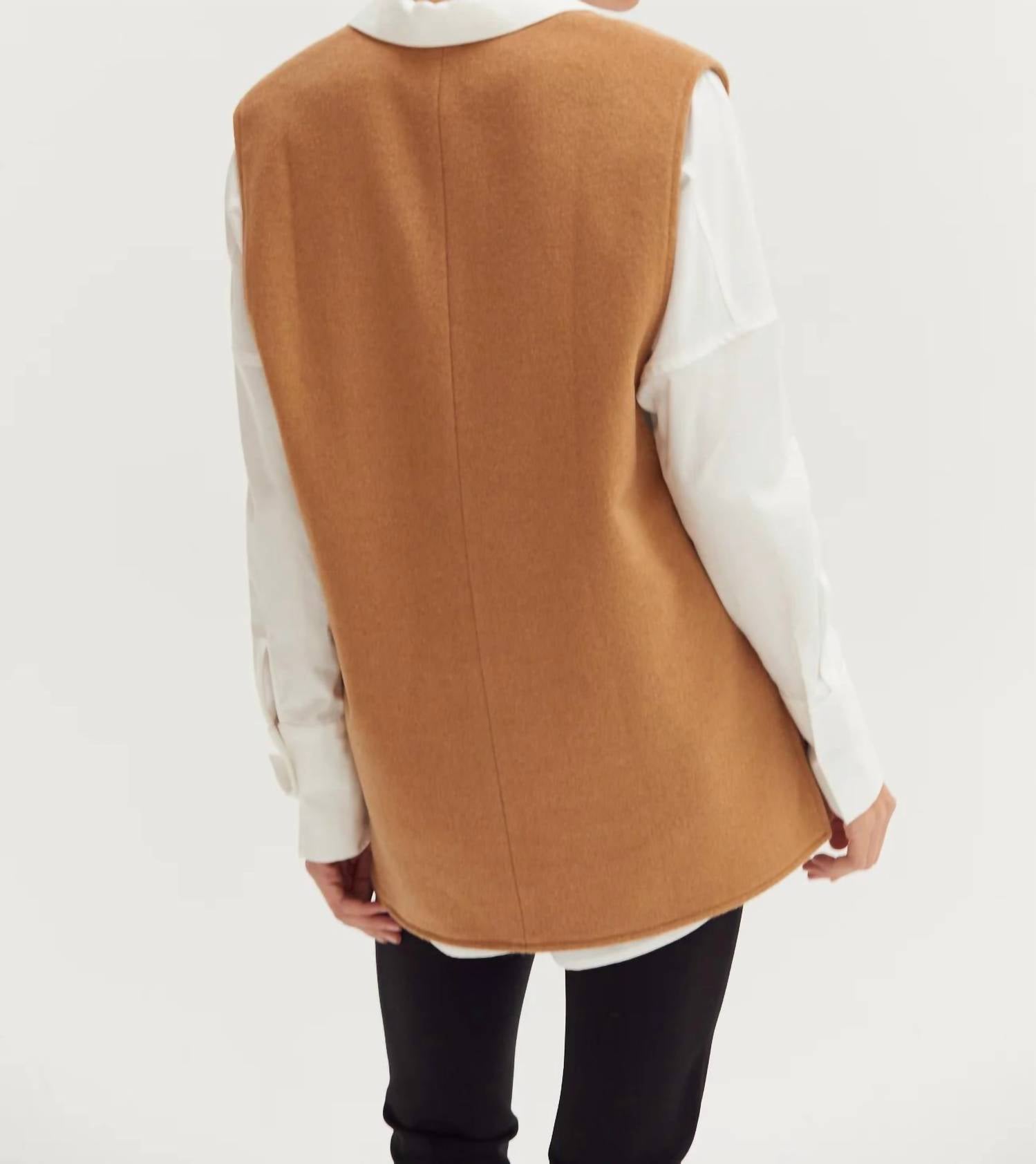 Crescent - Tory Wool Blend Vest
